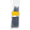 StarTech.com 10 inch (25cm) herbruikbare kabelbinders - 1/4 inch (7mm) breed, 2-1/2 inch (65mm) bundeldiameter, 50lb (22kg) treksterkte, losmaakbare nylon kabelbinders, binnen/buiten, 94V-2/UL gecertificeerd, 100-pack - zwart