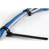 StarTech.com 20 cm herbruikbare kabelbinders - 7 mm breed, 50 mm bundeldiameter, 22 kg treksterkte, losmaakbare nylon kabelbinders, binnen/buiten, UL94 V-2 gecertificeerd, 100-pack - zwart