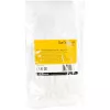 StarTech.com 12 cm herbruikbare kabelbinders - 7 mm breed, 30 mm bundeldiameter, 22 kg treksterkte, losmaakbare nylon binders, binnen/buiten, 94V-2/UL gecertificeerd, 100-pack - wit