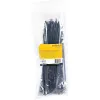 StarTech.com 25 cm kabelbinders - 4 mm breed, 68 mm bundeldiameter, 22 kg treksterkte, zelfvergrendelende nylon kabelbinders met gebogen punt - 94V-2/UL-gecertificeerd, 100-pack - zwart