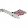 StarTech.com 1-poorts USB 3.2 Gen 2x2 PCIe-kaart, USB-C 20 Gbit/s SuperSpeed PCI Express 3.0 x4 controllerkaart, USB Type-C adapterkaart, alleen data, Windows/macOS/Linux, TAA