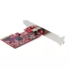 StarTech.com 1-poorts USB 3.2 Gen 2x2 PCIe-kaart, USB-C 20 Gbit/s SuperSpeed PCI Express 3.0 x4 controllerkaart, USB Type-C adapterkaart, alleen data, Windows/macOS/Linux, TAA