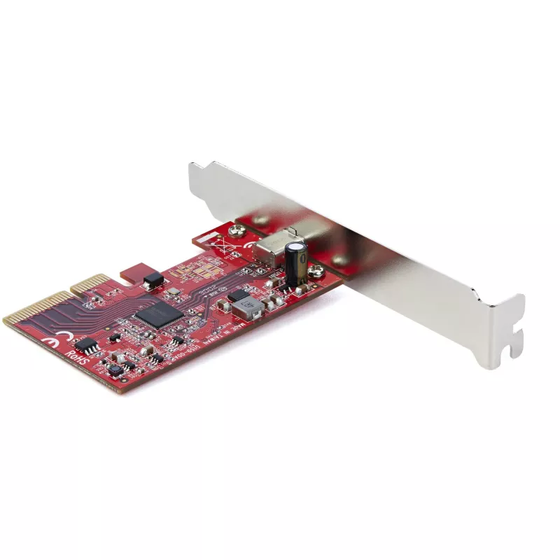 StarTech.com 1-poorts USB 3.2 Gen 2x2 PCIe-kaart, USB-C 20 Gbit/s SuperSpeed PCI Express 3.0 x4 controllerkaart, USB Type-C adapterkaart, alleen data, Windows/macOS/Linux, TAA