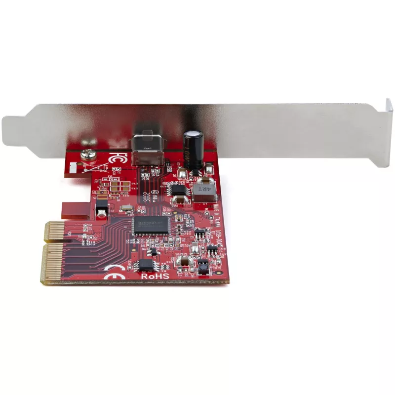 StarTech.com 1-poorts USB 3.2 Gen 2x2 PCIe-kaart, USB-C 20 Gbit/s SuperSpeed PCI Express 3.0 x4 controllerkaart, USB Type-C adapterkaart, alleen data, Windows/macOS/Linux, TAA