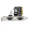StarTech.com PCI Serial Parallel Combo Card met twee seriële RS232-poorten (DB9) & 1x parallelle LPT-poort (DB25) – PCI-combo-adapterkaart – PCI-uitbreidingskaart-controller – PCI-naar-printer-kaart