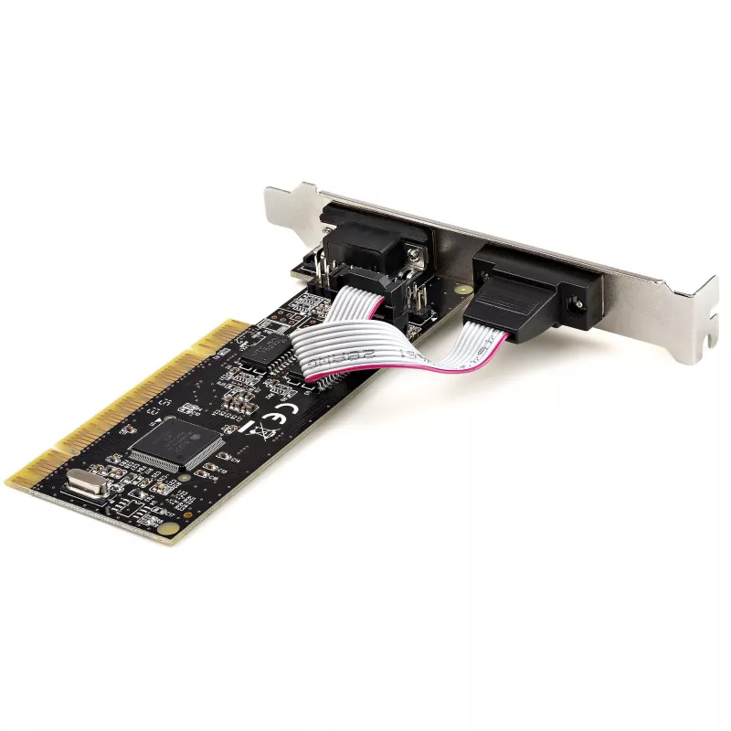 StarTech.com PCI Serial Parallel Combo Card met twee seriële RS232-poorten (DB9) & 1x parallelle LPT-poort (DB25) – PCI-combo-adapterkaart – PCI-uitbreidingskaart-controller – PCI-naar-printer-kaart
