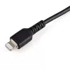 StarTech.com 30cm robuuste zwarte USB-A naar Lightning kabel – Heavy-Duty ruwe aramidevezel USB Type-A naar Lightning laad-/synckabel – Apple MFi gecertificeerd iPad/iPhone 12