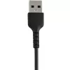 StarTech.com 30cm robuuste zwarte USB-A naar Lightning kabel – Heavy-Duty ruwe aramidevezel USB Type-A naar Lightning laad-/synckabel – Apple MFi gecertificeerd iPad/iPhone 12