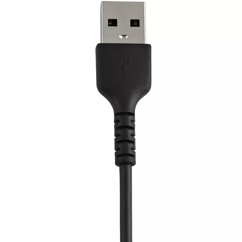 StarTech.com 30cm robuuste zwarte USB-A naar Lightning kabel – Heavy-Duty ruwe aramidevezel USB Type-A naar Lightning laad-/synckabel – Apple MFi gecertificeerd iPad/iPhone 12