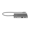 StarTech.com USB-C-multiport-adapter – HDMI 4K 30Hz of VGA travel dock – 5Gbps USB 3.0 hub (USB-A-/USB-C-aansluitingen) – 100W Power Delivery – SD/Micro SD – GbE – 30cm kabel – USB-C mini dock