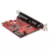 StarTech.com PCIe-kaart met seriële en parallelle aansluiting – PCI-Express-combo-adapterkaart met 1x DB25 parallelle poort & 1x RS232 seriële aansluiting – uitbreidings-/controllerkaart – PCIe-printerkaart