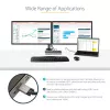 StarTech.com 50cm (20″) zijwaarts vastschroefbare USB-C-kabel 10Gbps – USB 3.1/3.2 Gen 2 Type-C-kabel – 100W (5A) Power Delivery-laden, DP Alt Mode – dubbele schroefvergrendeling – USB-C-kabel laden/synchroniseren