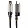 StarTech.com 50 cm top screw locking USB-C-kabel 10 Gbit/s – USB 3.1/3.2 Gen 2 Type-C-kabel – 100 W (5 A) Power Delivery laadvermogen, DP Alt Mode – enkele schroefvergrendeling, USB-C kabel laden/synchroniseren