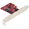 StarTech.com SATA PCIe-kaart - 2-poorts PCIe SATA-uitbreidingskaart - 6Gbps - Full/Low Profile - PCI Express naar SATA-adapter/controller - ASM1062R SATA RAID - PCIe naar SATA-converter