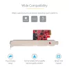 StarTech.com SATA PCIe-kaart - 2-poorts PCIe SATA-uitbreidingskaart - 6Gbps - Full/Low Profile - PCI Express naar SATA-adapter/controller - ASM1062R SATA RAID - PCIe naar SATA-converter
