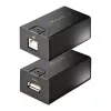 StarTech.com 150 m (492 ft) USB 2.0 extender via Cat5e/Cat6 Ethernet-kabel, extern gevoede USB-extender via RJ45/netwerkkabel, USB over Ethernet-kabel extender/adapter