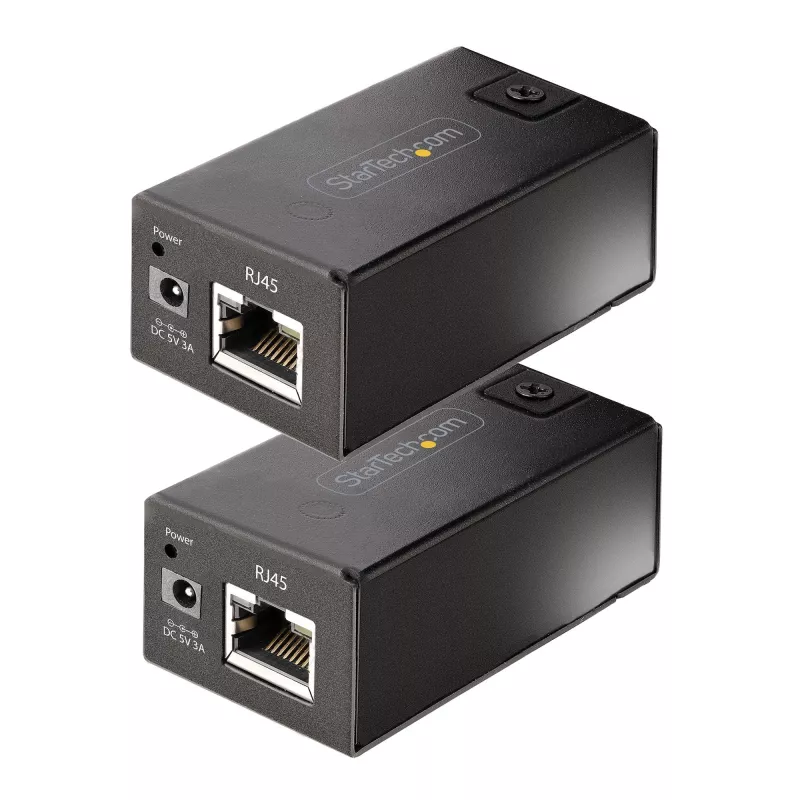 StarTech.com 150 m (492 ft) USB 2.0 extender via Cat5e/Cat6 Ethernet-kabel, extern gevoede USB-extender via RJ45/netwerkkabel, USB over Ethernet-kabel extender/adapter