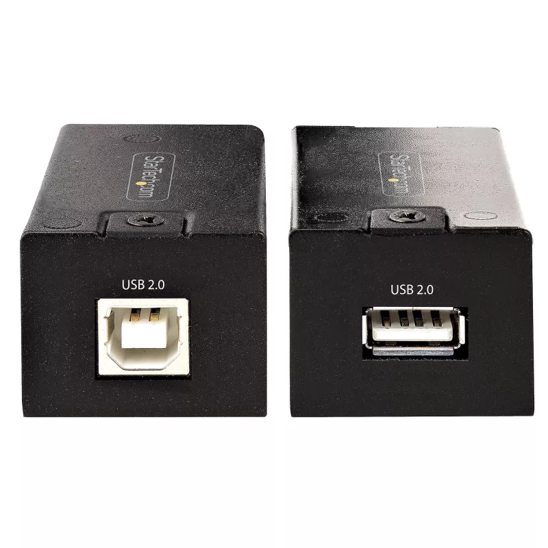 StarTech.com 150 m (492 ft) USB 2.0 extender via Cat5e/Cat6 Ethernet-kabel, extern gevoede USB-extender via RJ45/netwerkkabel, USB over Ethernet-kabel extender/adapter