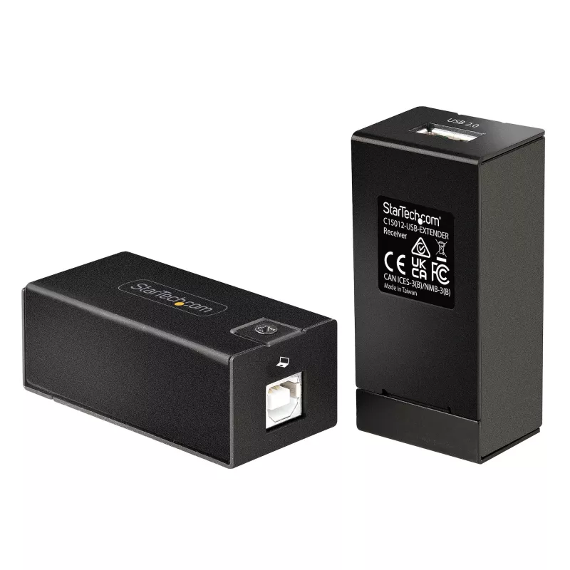 StarTech.com 150 m (492 ft) USB 2.0 extender via Cat5e/Cat6 Ethernet-kabel, extern gevoede USB-extender via RJ45/netwerkkabel, USB over Ethernet-kabel extender/adapter