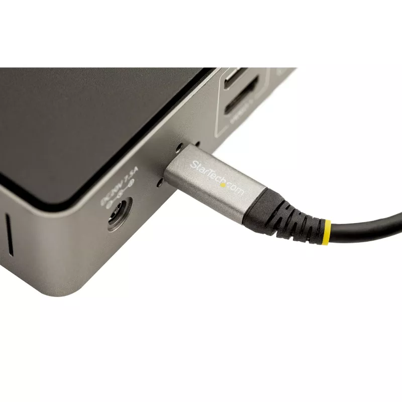 StarTech.com 20 inch (50 cm) USB-C-kabel 10 Gbit/s – USB 3.1 Type-C-kabel – 100 W (5 A) Power-Delivery-laden, DP Alt Mode – USB-C-kabel voor USB-C-laptop/telefoon/apparaat – laden/synchroniseren