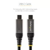 StarTech.com 20 inch (50 cm) USB-C-kabel 10 Gbit/s – USB 3.1 Type-C-kabel – 100 W (5 A) Power-Delivery-laden, DP Alt Mode – USB-C-kabel voor USB-C-laptop/telefoon/apparaat – laden/synchroniseren