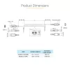 StarTech.com 1m (3ft) USB-C naar Lightning kabel, MFi-gecertificeerd, spiraalkabel iPhone laadkabel, Zwart, robuuste TPE-mantel aramidevezel, slijtvaste spiraalkabel Lightning