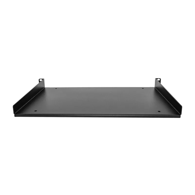 StarTech.com 1U server rack shelf - universele rack mount cantilever shelf voor 19 inch netwerkapparatuur rack & cabinet - duurzaam ontwerp - draagvermogen 55lb/25kg - 12 inch diepe tray