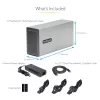 StarTech.com Dual-slot Thunderbolt 3 PCIe-uitbreidingsbehuizing