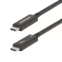 StarTech.com 2m actieve Thunderbolt 4 kabel, 40 Gbit/s, 100W Power Delivery, 4K/8K video, Intel-gecertificeerde Thunderbolt kabel – Compatibel met USB4/Thunderbolt 4/USB 3.2/USB Type-C/DisplayPort/Thunderbolt 3
