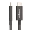 StarTech.com 2m actieve Thunderbolt 4 kabel, 40 Gbit/s, 100W Power Delivery, 4K/8K video, Intel-gecertificeerde Thunderbolt kabel – Compatibel met USB4/Thunderbolt 4/USB 3.2/USB Type-C/DisplayPort/Thunderbolt 3