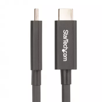 StarTech.com 2m actieve Thunderbolt 4 kabel, 40 Gbit/s, 100W Power Delivery, 4K/8K video, Intel-gecertificeerde Thunderbolt kabel – Compatibel met USB4/Thunderbolt 4/USB 3.2/USB Type-C/DisplayPort/Thunderbolt 3