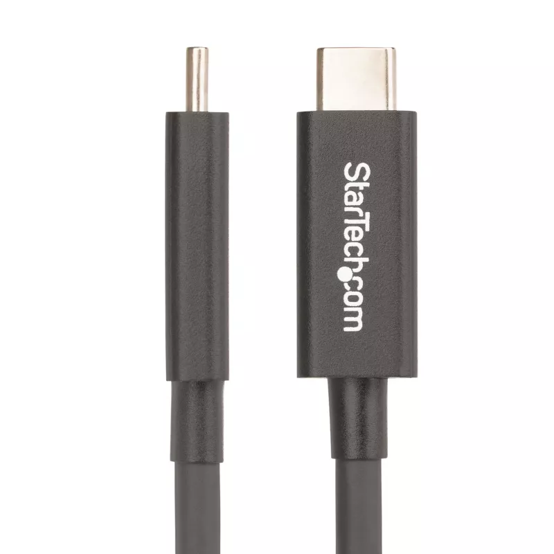 StarTech.com 2m actieve Thunderbolt 4 kabel, 40 Gbit/s, 100W Power Delivery, 4K/8K video, Intel-gecertificeerde Thunderbolt kabel – Compatibel met USB4/Thunderbolt 4/USB 3.2/USB Type-C/DisplayPort/Thunderbolt 3