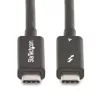 StarTech.com 2m actieve Thunderbolt 4 kabel, 40 Gbit/s, 100W Power Delivery, 4K/8K video, Intel-gecertificeerde Thunderbolt kabel – Compatibel met USB4/Thunderbolt 4/USB 3.2/USB Type-C/DisplayPort/Thunderbolt 3