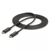 StarTech.com 2m actieve Thunderbolt 4 kabel, 40 Gbit/s, 100W Power Delivery, 4K/8K video, Intel-gecertificeerde Thunderbolt kabel – Compatibel met USB4/Thunderbolt 4/USB 3.2/USB Type-C/DisplayPort/Thunderbolt 3
