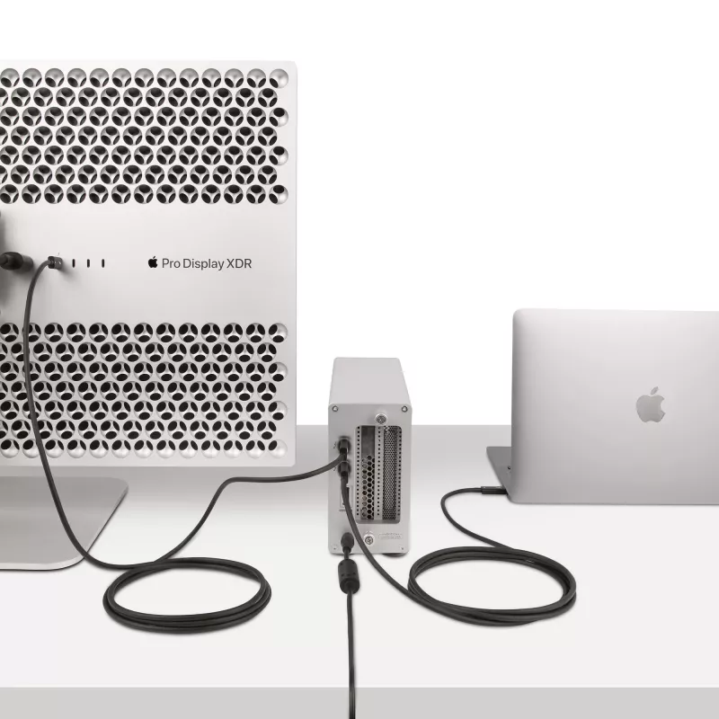 StarTech.com 2m actieve Thunderbolt 4 kabel, 40 Gbit/s, 100W Power Delivery, 4K/8K video, Intel-gecertificeerde Thunderbolt kabel – Compatibel met USB4/Thunderbolt 4/USB 3.2/USB Type-C/DisplayPort/Thunderbolt 3