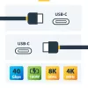 StarTech.com 2m actieve Thunderbolt 4 kabel, 40 Gbit/s, 100W Power Delivery, 4K/8K video, Intel-gecertificeerde Thunderbolt kabel – Compatibel met USB4/Thunderbolt 4/USB 3.2/USB Type-C/DisplayPort/Thunderbolt 3