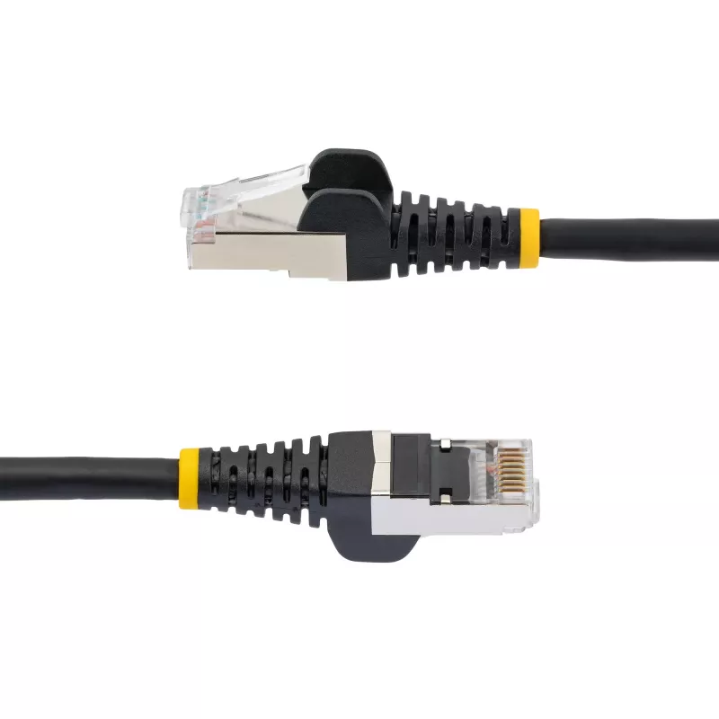 StarTech.com 7m CAT6a Ethernet-kabel - Zwart - Low Smoke Zero Halogen (LSZH) - 10GbE 500MHz 100W PoE++ Snagless RJ-45 met trekontlasting S/FTP netwerk-patchkabel