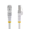 StarTech.com 1m CAT6a Ethernet-kabel – Wit – Low Smoke Zero Halogen (LSZH) – 10GbE 500MHz 100W PoE++ Snagless RJ-45 met trekontlasting S/FTP netwerk-patchkabel
