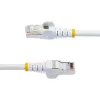 StarTech.com 2m CAT6a Ethernet-kabel – Wit – Low Smoke Zero Halogen (LSZH) – 10GbE 500MHz 100W PoE++ rastnasenbescherming RJ-45 met trekontlasting S/FTP netwerk-patchkabel