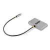 StarTech.com 3-poorts USB-C-hub met Ethernet - 3x USB-A - Gigabit Ethernet - USB 3.0 5Gbps - busgevoed - 1ft/30cm lange USB Type-C hostkabel - GbE - draagbare USB-C naar USB-A-hub
