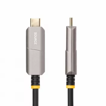 StarTech.com 15,2 m USB-C naar HDMI 2.0 actieve optische kabel (AOC), 4K 60Hz, CL3-gecertificeerd, unidirectionele USB Type-C naar HDMI-adapterkabel
