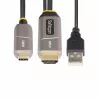 StarTech.com 15,2 m USB-C naar HDMI 2.0 actieve optische kabel (AOC), 4K 60Hz, CL3-gecertificeerd, unidirectionele USB Type-C naar HDMI-adapterkabel