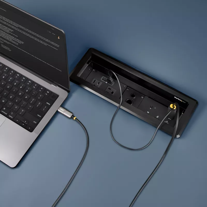 StarTech.com 15,2 m USB-C naar HDMI 2.0 actieve optische kabel (AOC), 4K 60Hz, CL3-gecertificeerd, unidirectionele USB Type-C naar HDMI-adapterkabel