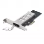 StarTech.com M.2 NVMe SSD naar PCIe x4 mobiele rack/backplane met uitneembare lade voor PCI Express-uitbreidingsslot, gereedschapsloze installatie, PCIe 4.0/3.0 hot-swap drivebay, slotvergrendeling – 2 sleutels inbegrepen