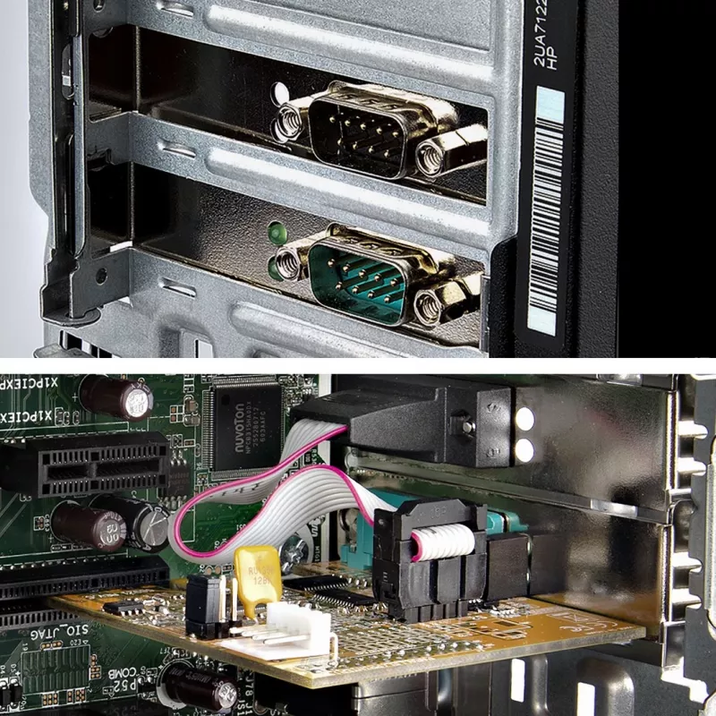 StarTech.com 2-poorts PCI Express seriële interfacekaart, dual port PCIe naar RS232 (DB9) seriële kaart, 16C1050 UART, low/full profile beugels, COM retention, voor Windows/Linux