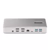 StarTech.com universele USB4 & Thunderbolt 4 dockingstation, quad-display onder Windows, dual-display op MacBook, HDMI DP dock met 98W laptoplaadfunctie