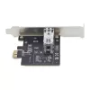 StarTech.com 1-poorts GbE SFP-netwerkkaart, PCIe 2.1 x1, Intel I210-IS, 1GbE-controller, 1000BASE koper/glasvezel, single-port Gigabit Ethernet NIC, desktop-/serverbeugels – compatibel met Windows en Linux