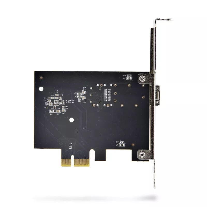 StarTech.com 1-poorts GbE SFP-netwerkkaart, PCIe 2.1 x1, Intel I210-IS, 1GbE-controller, 1000BASE koper/glasvezel, single-port Gigabit Ethernet NIC, desktop-/serverbeugels – compatibel met Windows en Linux