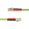 StarTech.com 2m (6.6ft) LC naar LC (UPC) OM5 multimode glasvezelkabel, 50/125µm duplex LOMMF zipcord, VCSEL, 40G/100G, LSZH glasvezel-patchkabel