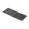StarTech.com VESA-montagebeugel voor NUC/Thin Clients of laptop-dockingstations, VESA 75x75/100x100 compatibele uitbreidingsplaat voor mini-pc